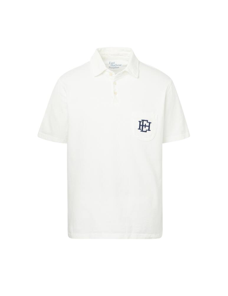 rinascente East Harbour Polo manica corta logo taschino - bianco
