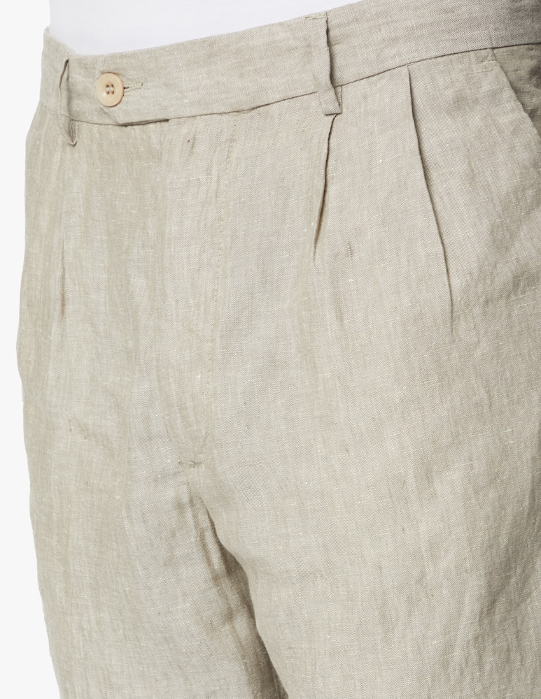 East Harbour Pantalone in lino - beige - immagine 4 East Harbour Pantalone in lino - beige - immagine 4