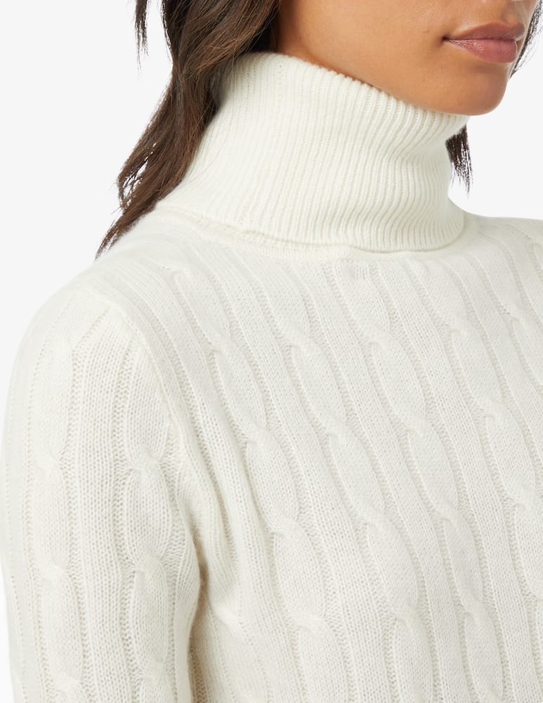 rinascente Pure Cashmere Dolce vita treccia - Bianco