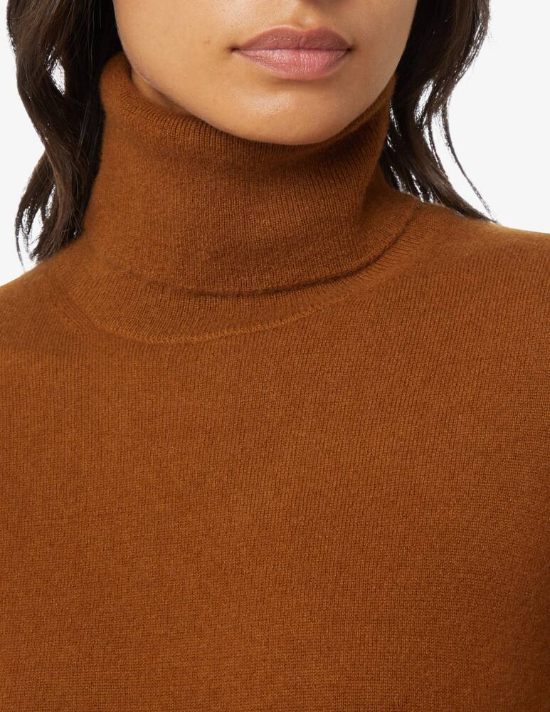 rinascente Pure Cashmere Dolce vita manica lunga con costine - Marrone