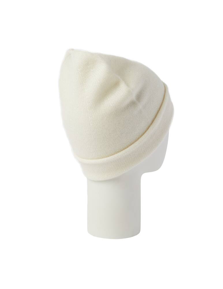 rinascente Pure Cashmere Beanie - White