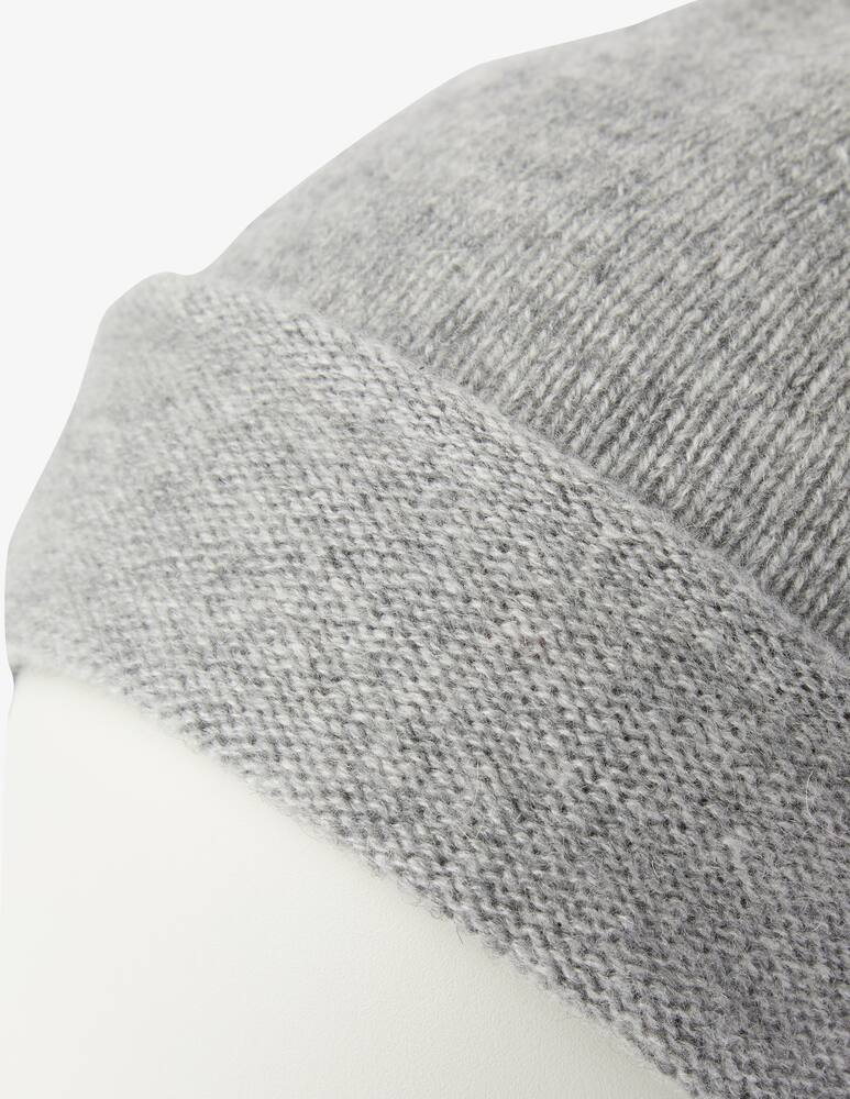 rinascente Pure Cashmere Beanie - Grey