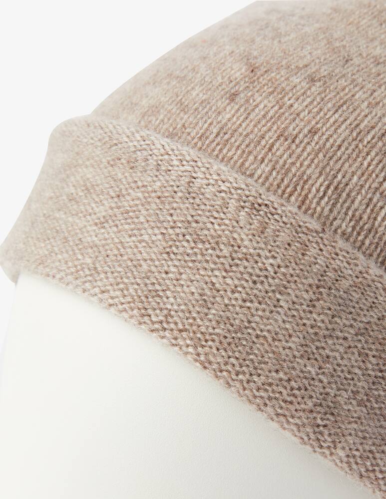 rinascente Pure Cashmere Beanie - Beige