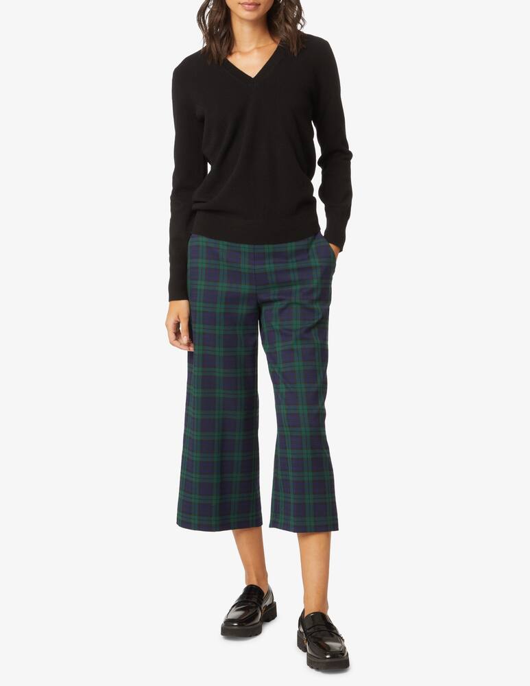 rinascente Pure Cashmere Maglione a manica lunda scollo a v - Nero