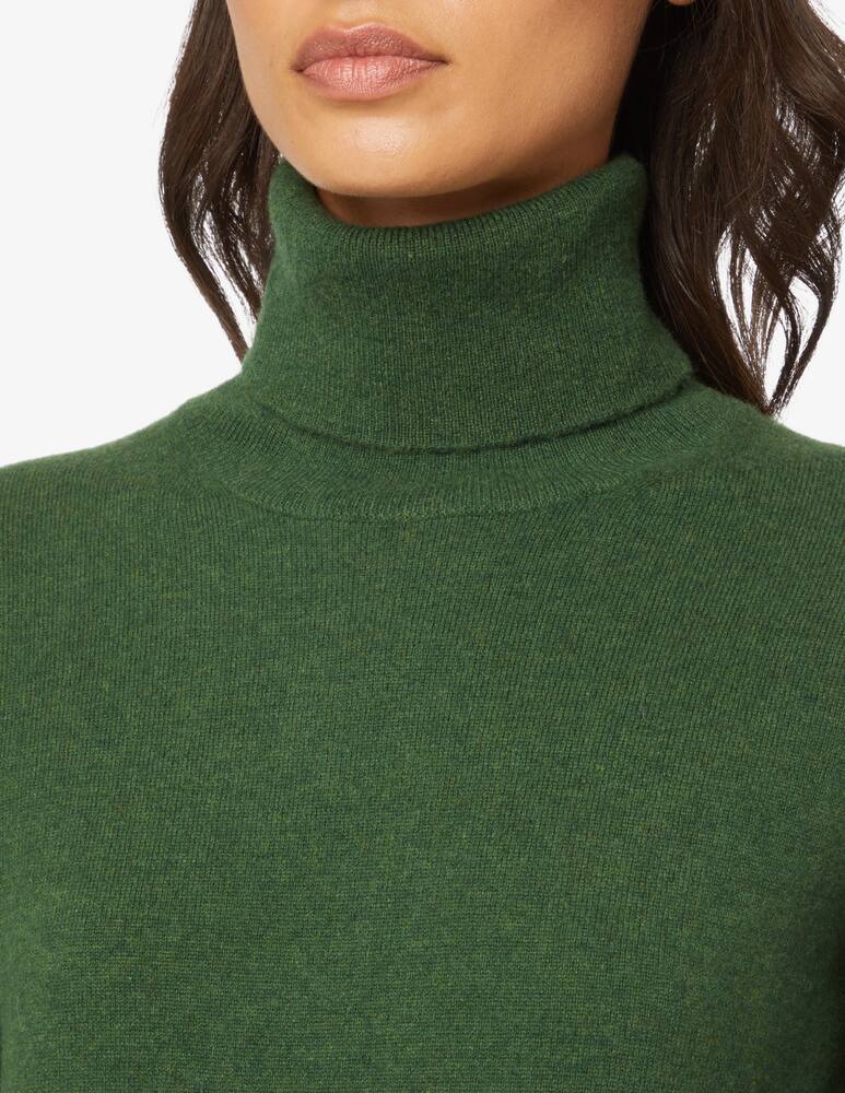 rinascente Pure Cashmere Dolce vita manica lunga con costine - Verde