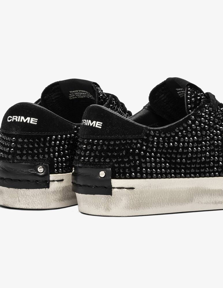 rinascente Crime London Sneakers con cristalli allover distressed