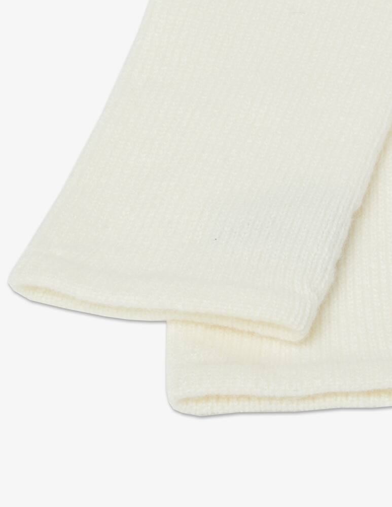 rinascente Pure Cashmere Long glooves - White