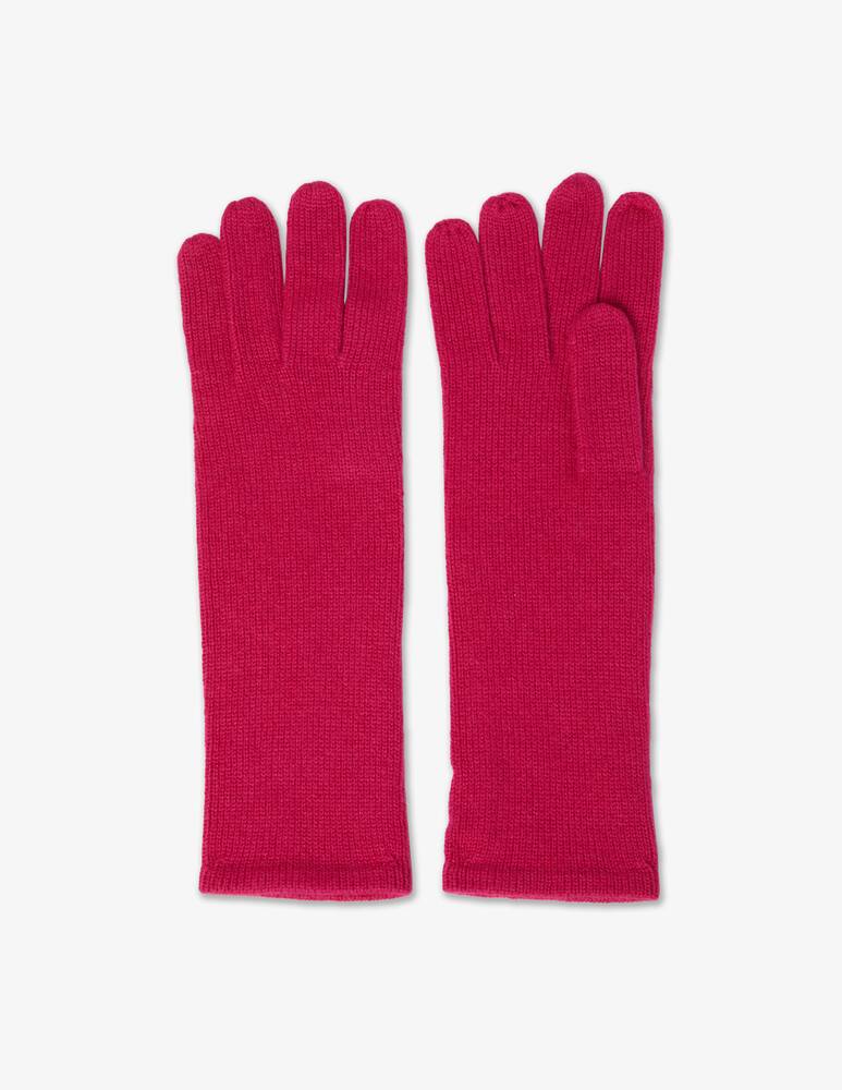 rinascente Pure Cashmere Long glooves - Fuchsia