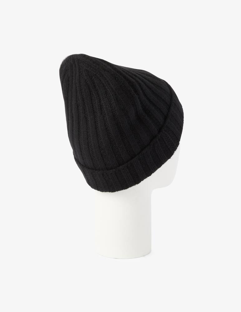 rinascente Pure Cashmere Beanie - Black