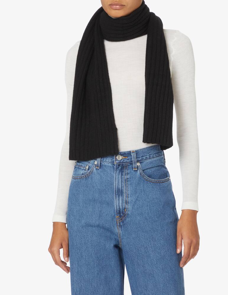 rinascente Pure Cashmere Scarf - Black