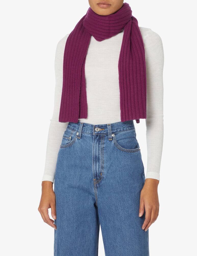 rinascente Pure Cashmere Sciarpa maglia inglese - Viola