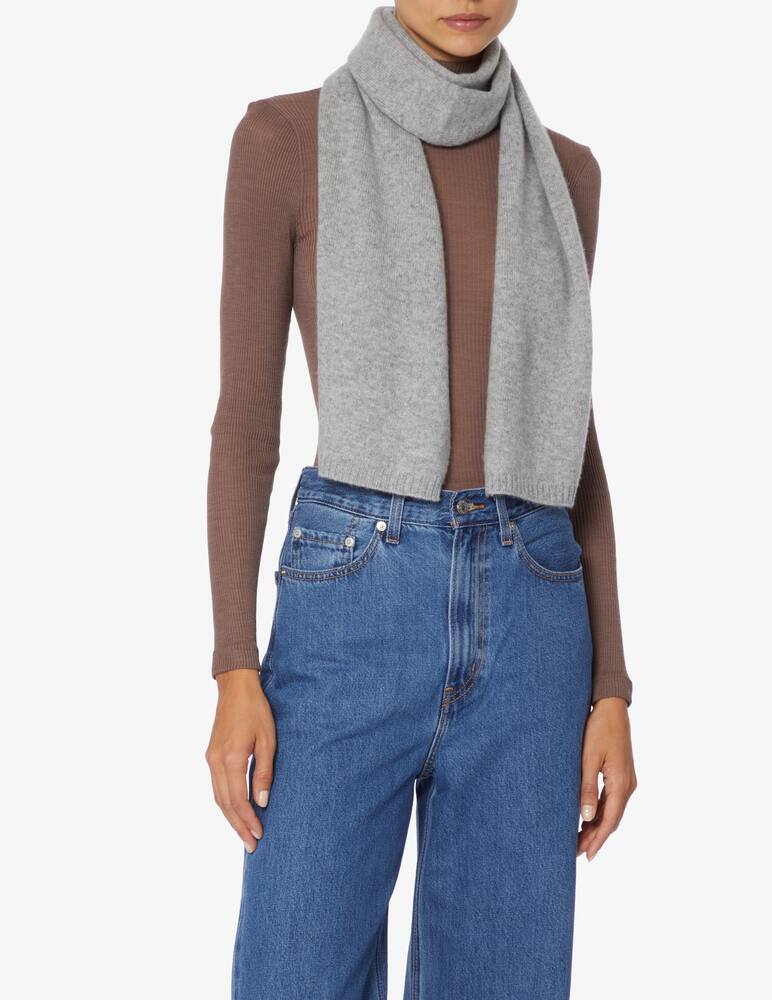 rinascente Pure Cashmere Sciarpa rasata - Grigio