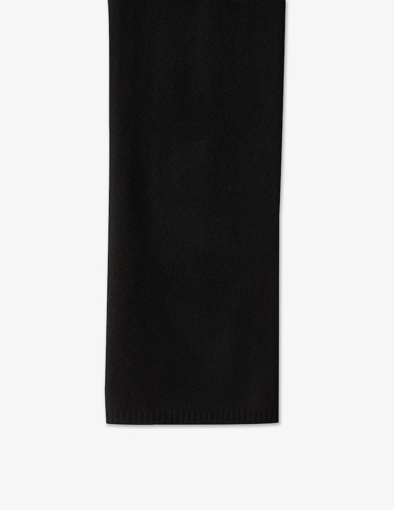 rinascente Pure Cashmere Sciarpa rasata - Nero