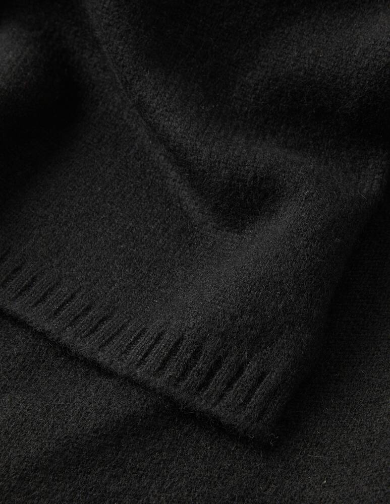 rinascente Pure Cashmere Sciarpa rasata - Nero