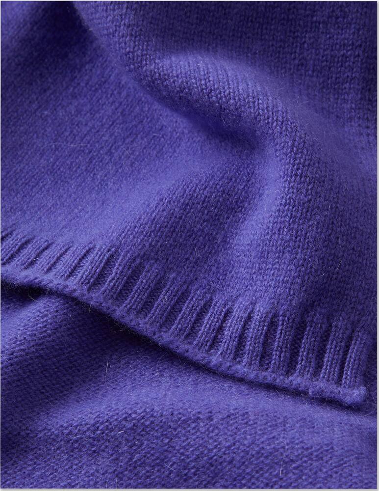 rinascente Pure Cashmere Sciarpa rasata - Viola