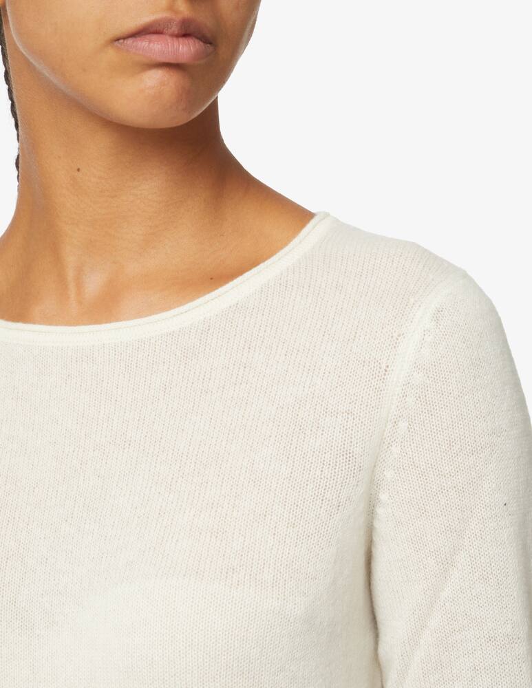 rinascente Pure Cashmere Maglione scollo a barca - Bianco