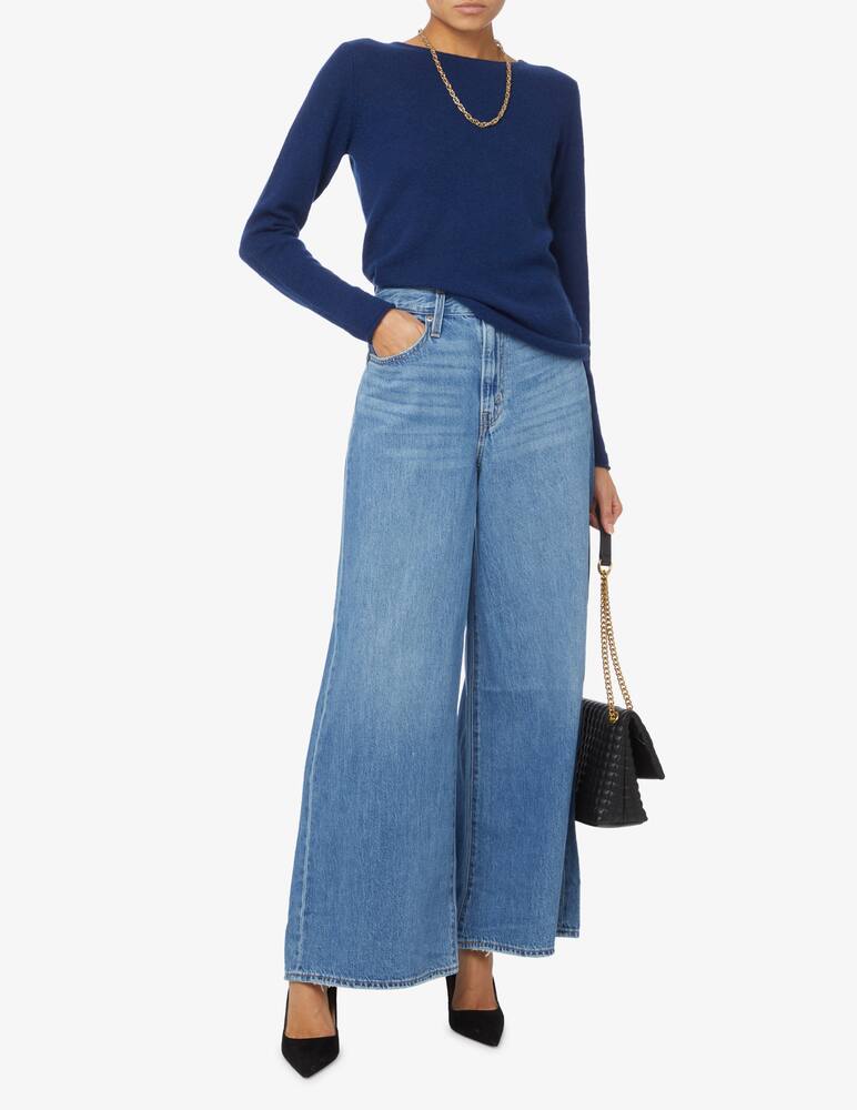 rinascente Pure Cashmere Maglione scollo a barca - Blu