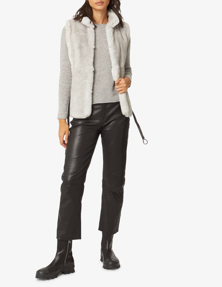 rinascente Pure Cashmere Boad neck jumper - Grey