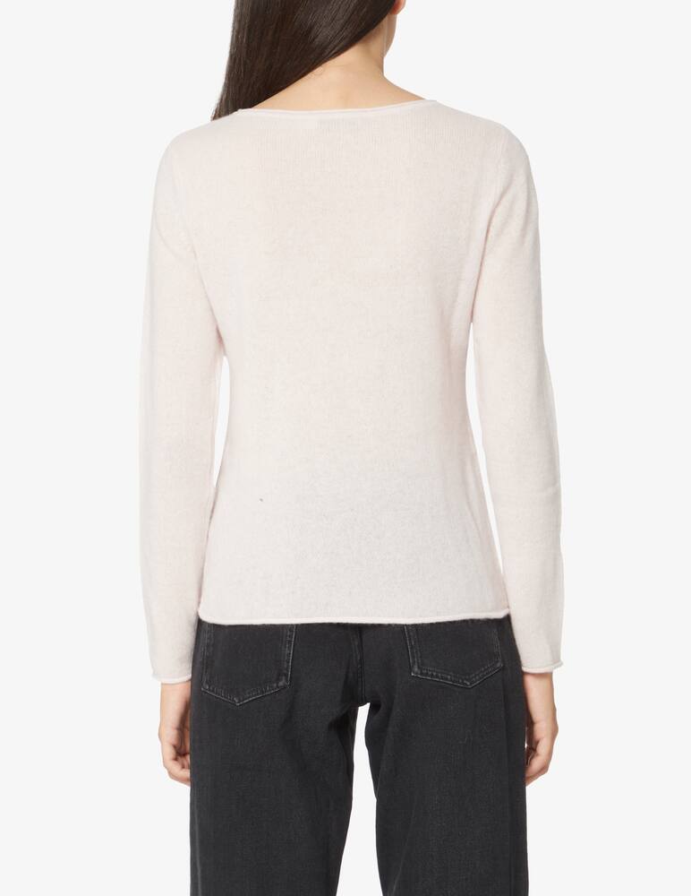 rinascente Pure Cashmere Maglione scollo a barca - Bianco