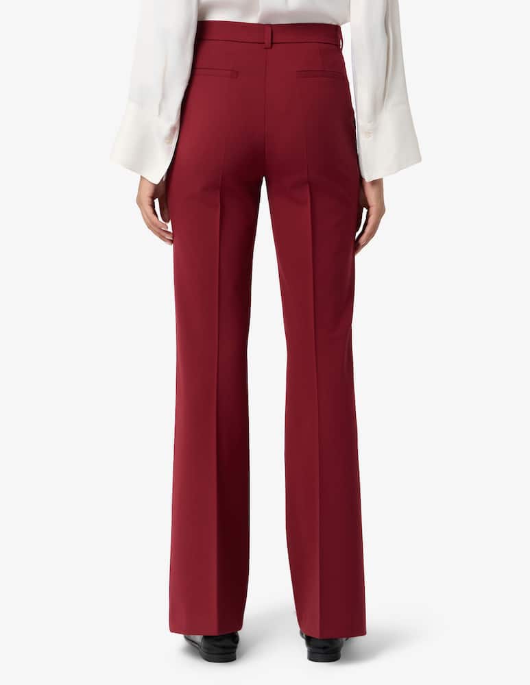 24.7 Studio Pantaloni flare in lana mix - immagine 3 24.7 Studio Pantaloni flare in lana mix - immagine 3