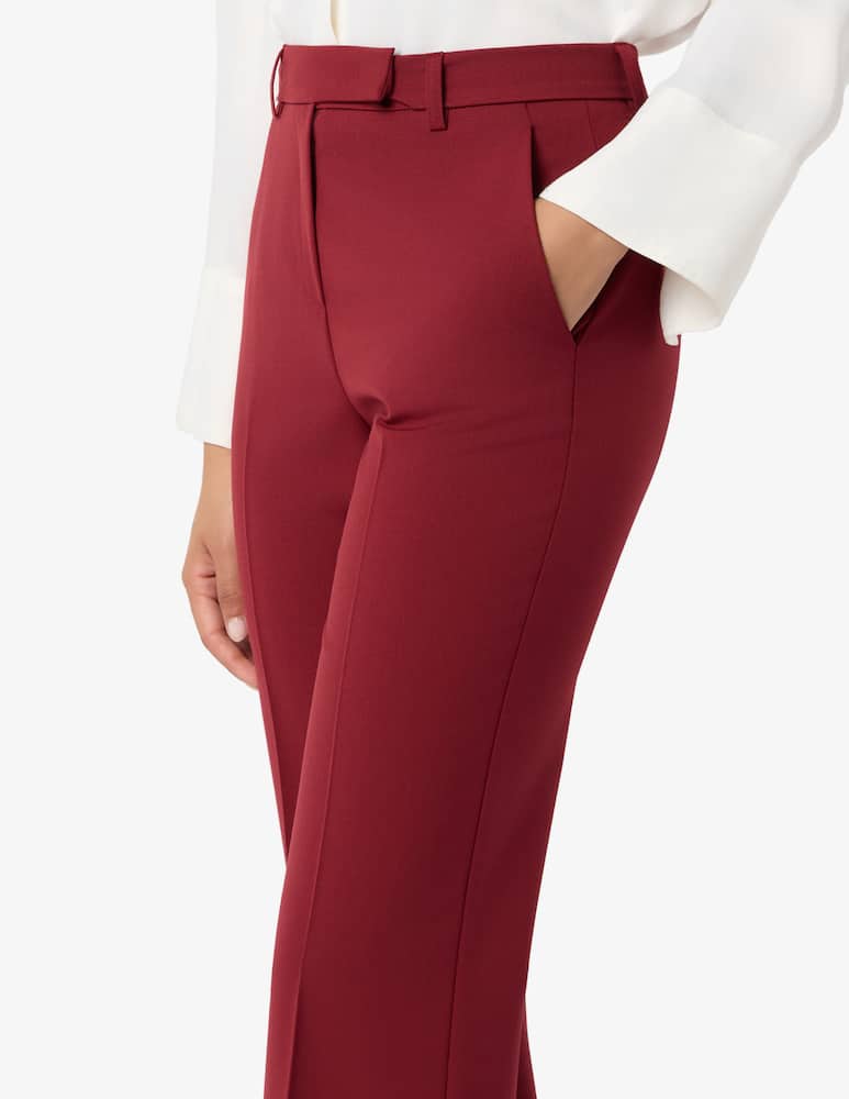 24.7 Studio Pantaloni flare in lana mix - immagine 4 24.7 Studio Pantaloni flare in lana mix - immagine 4