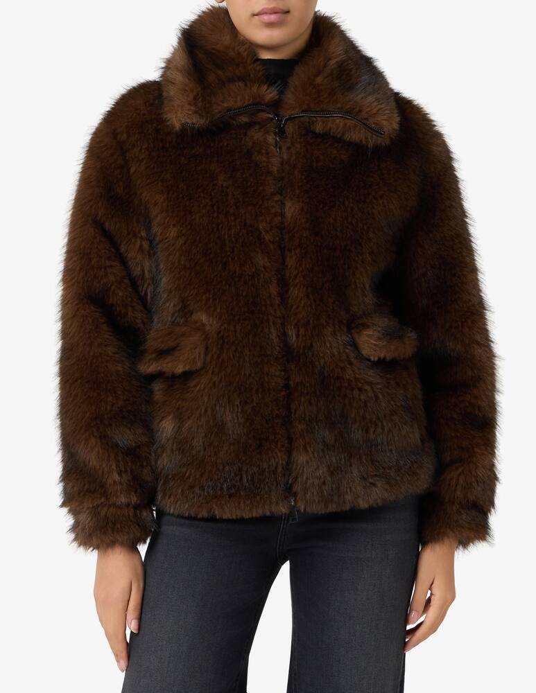 rinascente 24.7 Studio Faux fur bomber jacket