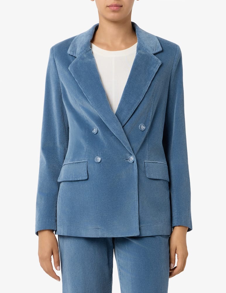 rinascente 24.7 Studio Corduroy double-breasted blazer