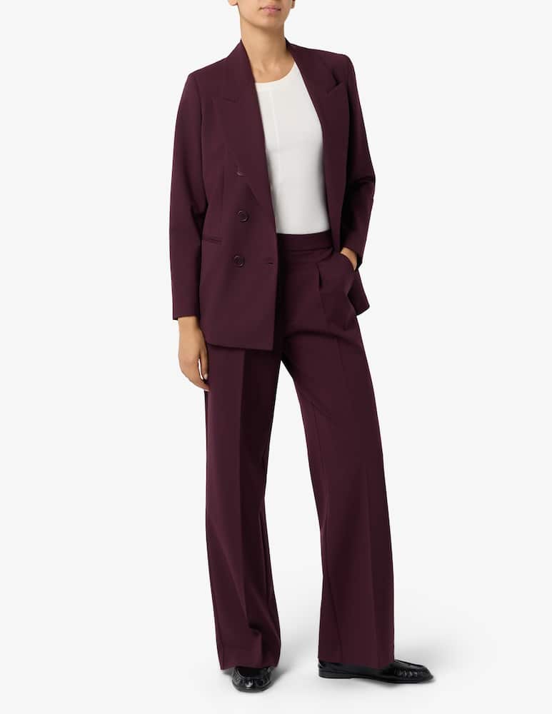 24.7 Studio Pantaloni jogger ampi in lana mix - immagine 2 24.7 Studio Pantaloni jogger ampi in lana mix - immagine 2
