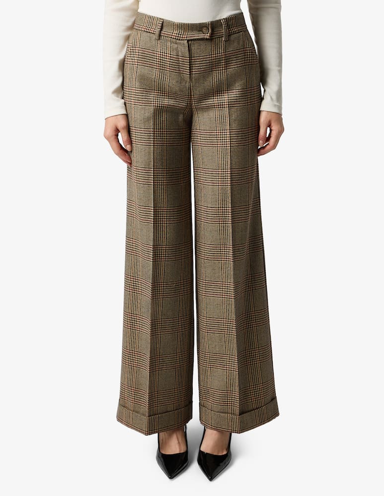 rinascente 24.7 Studio Pantaloni principe di galles
