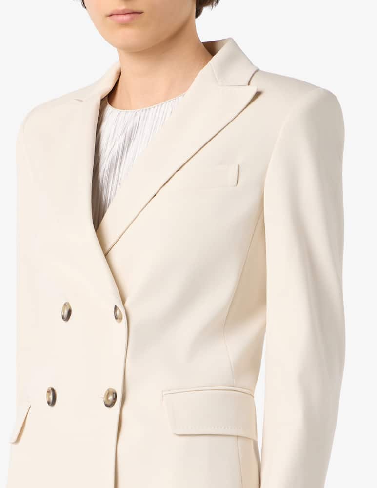 Weekend Max Mara Jersey double-breasted jacket - picture 4