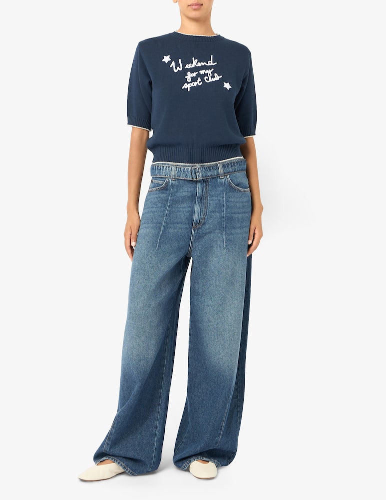 Weekend Max Mara Wide-leg jeans - picture 2 Weekend Max Mara Wide-leg jeans - picture 2