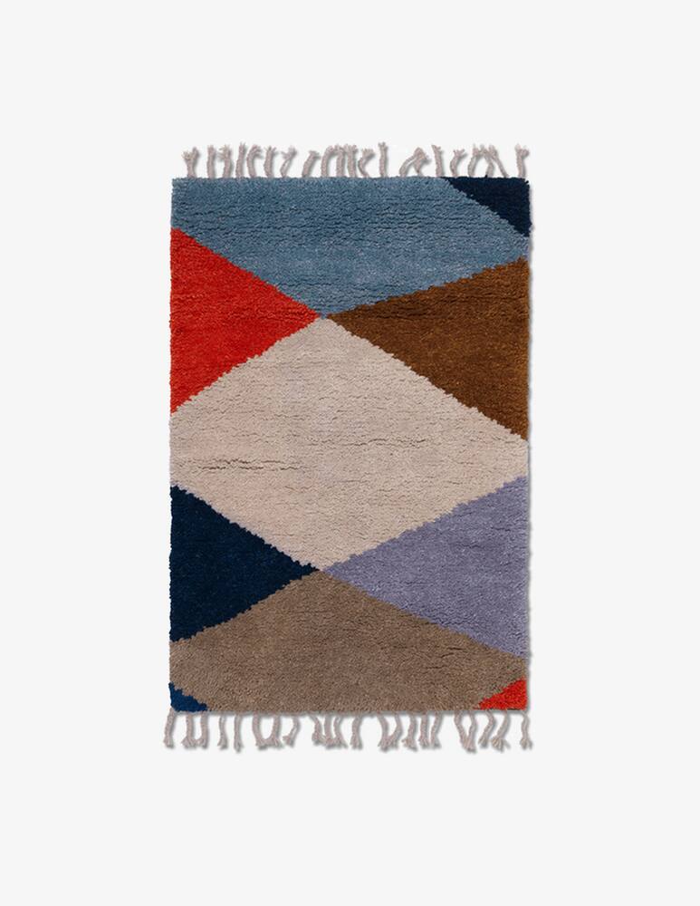 rinascente Ferm Living Harlequin Tappeto in lana annodato a mano