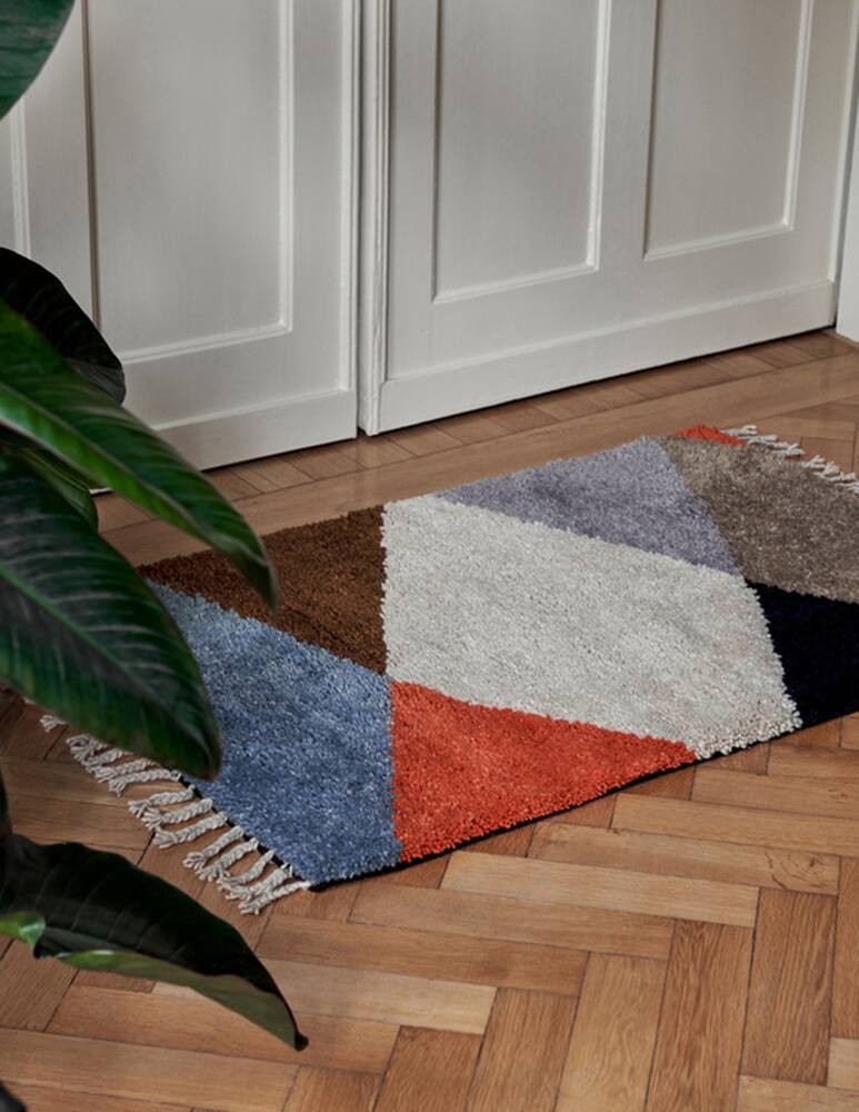 rinascente Ferm Living Harlequin Tappeto in lana annodato a mano
