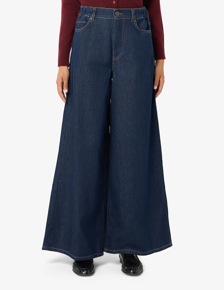 Weekend Max Mara Denim wide leg jeans - picture 1 Weekend Max Mara Denim wide leg jeans - picture 1