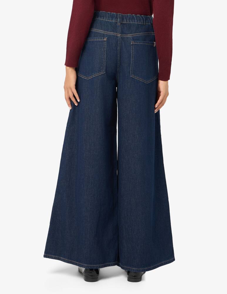 rinascente Weekend Max Mara Denim wide leg jeans