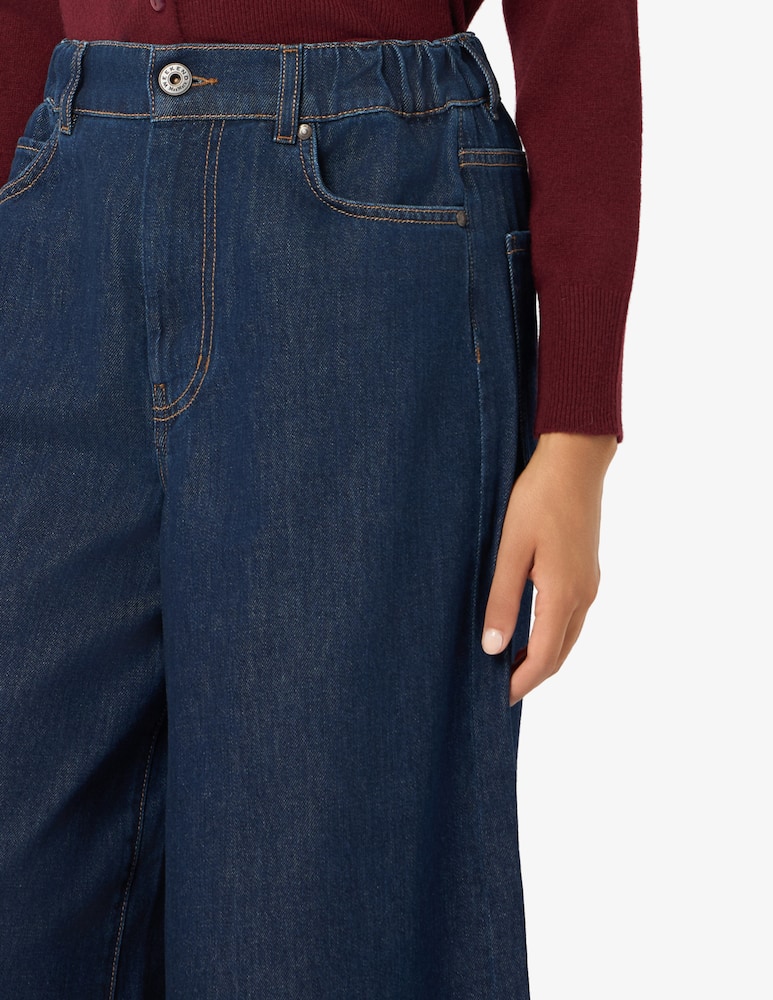 Weekend Max Mara Denim wide leg jeans - picture 4 Weekend Max Mara Denim wide leg jeans - picture 4