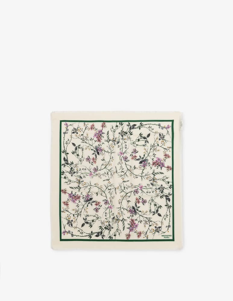 rinascente Weekend Max Mara Stola foulard floreale