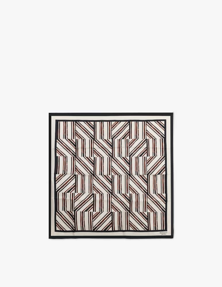 rinascente Weekend Max Mara Patterned scarf