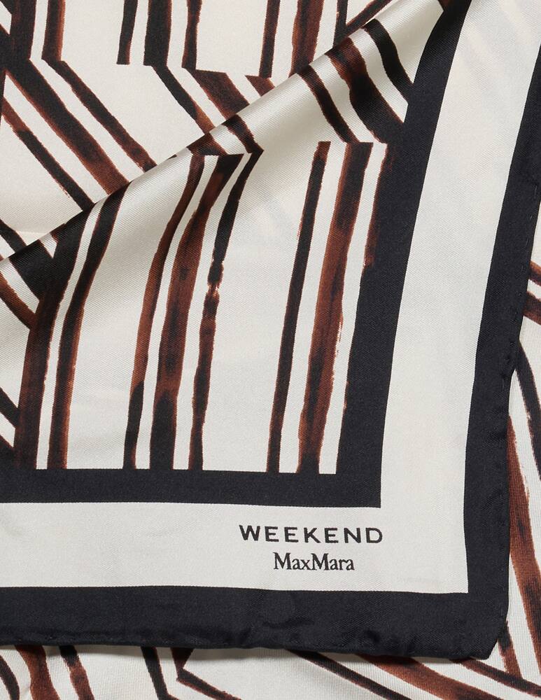 rinascente Weekend Max Mara Patterned scarf