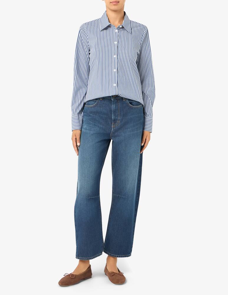 rinascente Weekend Max Mara Denim wide leg jeans