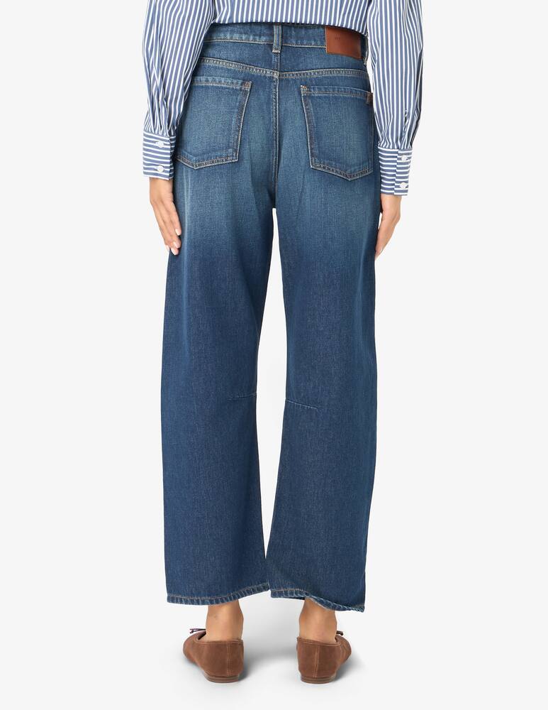 rinascente Weekend Max Mara Denim wide leg jeans