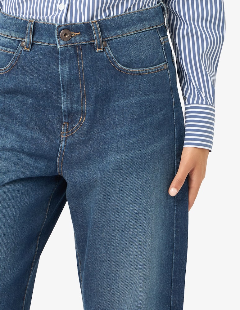 Weekend Max Mara Denim wide leg jeans - picture 4 Weekend Max Mara Denim wide leg jeans - picture 4