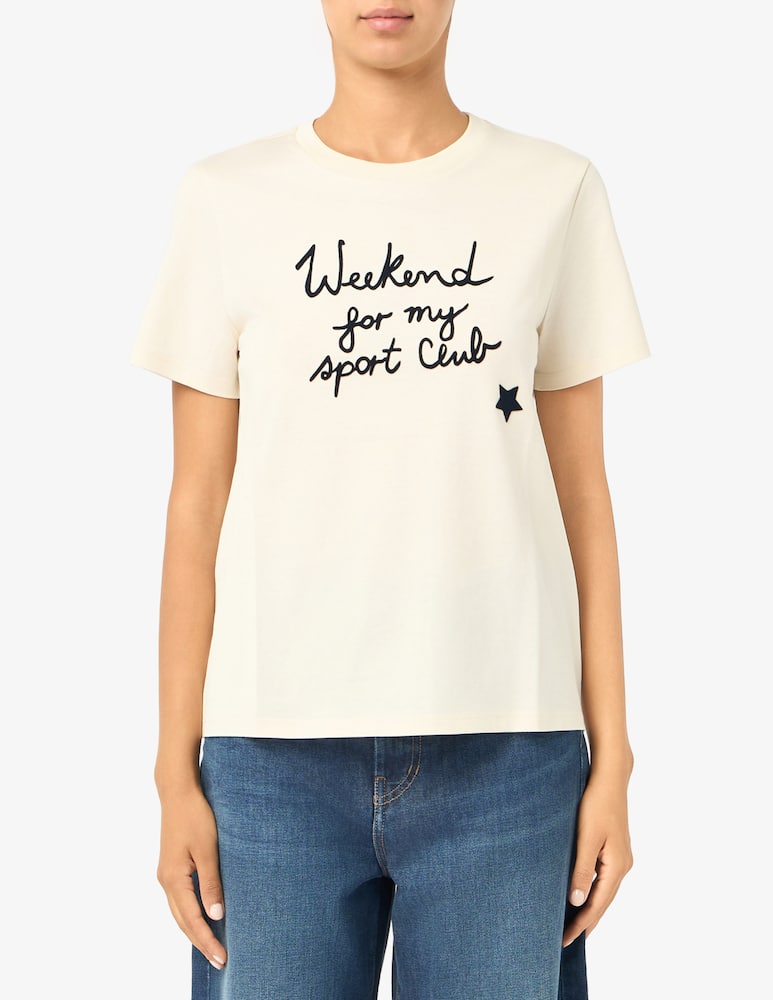 Weekend Max Mara T-shirt con stampa - immagine 1 Weekend Max Mara T-shirt con stampa - immagine 1