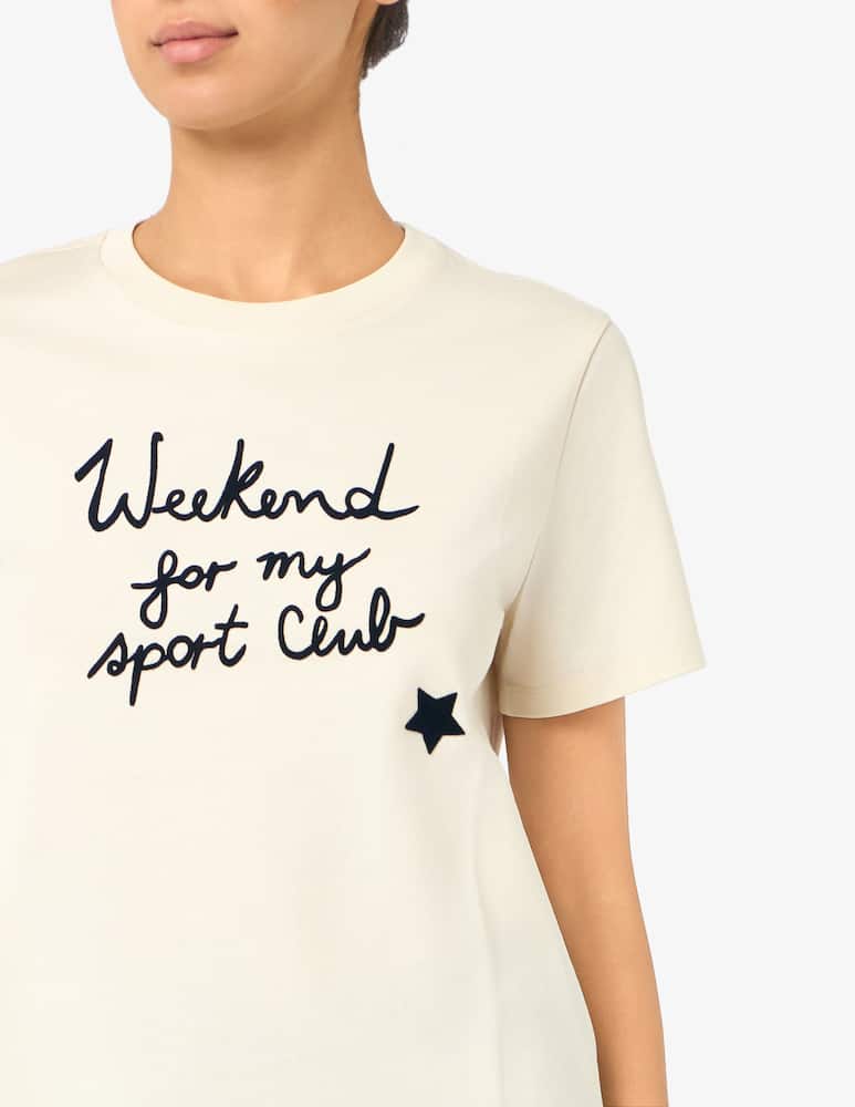 Weekend Max Mara T-shirt con stampa - immagine 4 Weekend Max Mara T-shirt con stampa - immagine 4