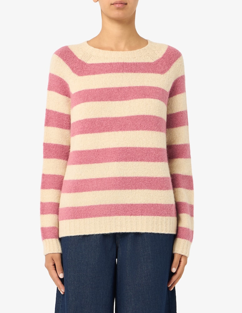 Weekend Max Mara Striped crewneck jumper - picture 1 Weekend Max Mara Striped crewneck jumper - picture 1