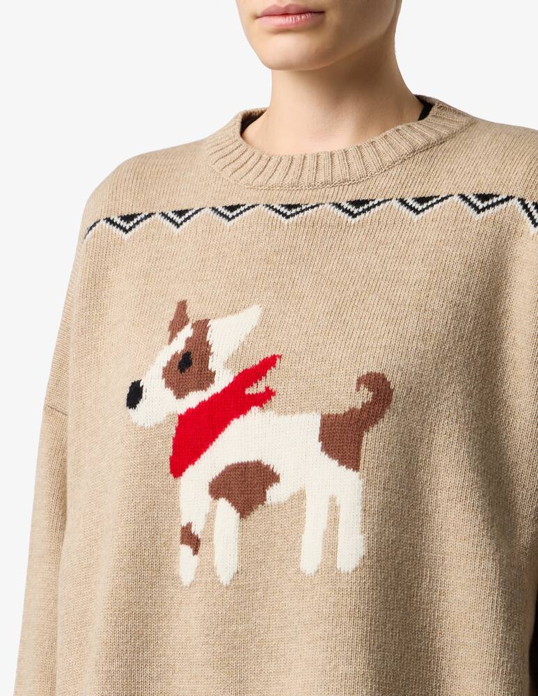 Weekend Max Mara Maglia jacquard con cane - immagine 4 Weekend Max Mara Maglia jacquard con cane - immagine 4