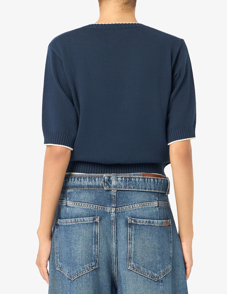 Weekend Max Mara Slogan knit top - picture 3 Weekend Max Mara Slogan knit top - picture 3