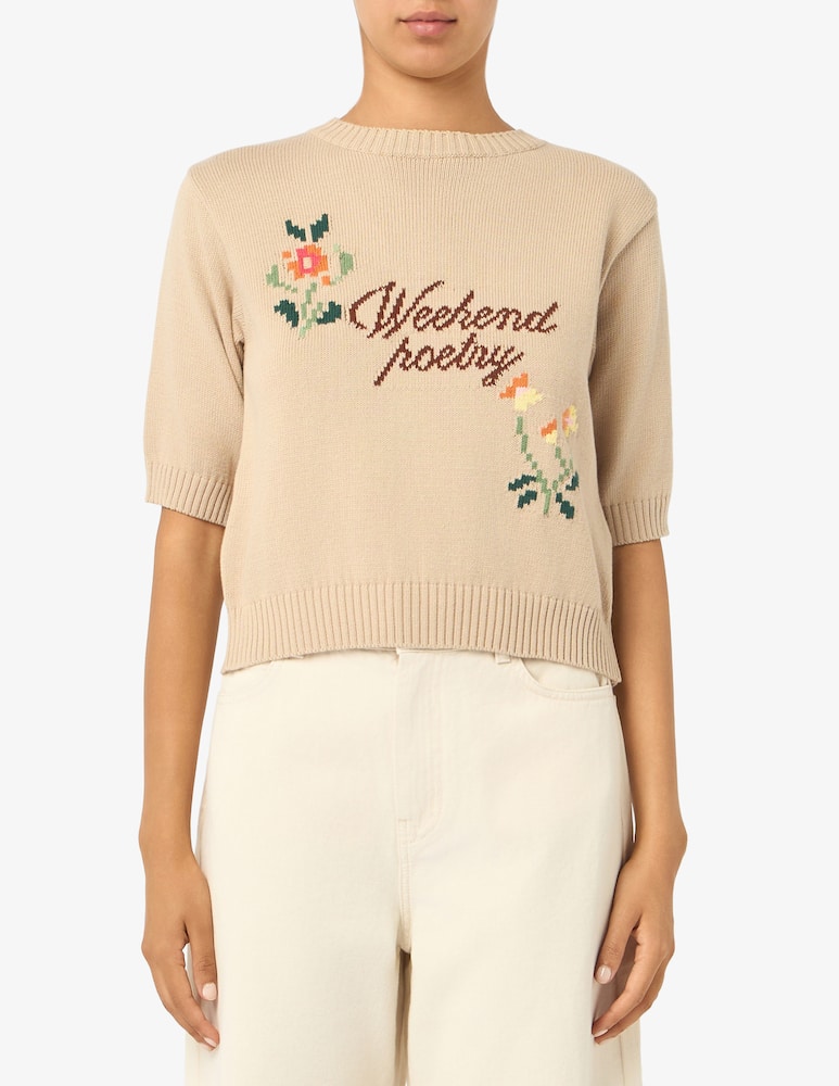 Weekend Max Mara Short-sleeve jumper - picture 1 Weekend Max Mara Short-sleeve jumper - picture 1