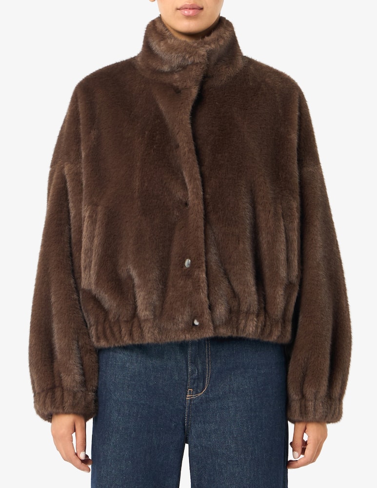 Weekend Max Mara Faux fur jacket - picture 1 Weekend Max Mara Faux fur jacket - picture 1