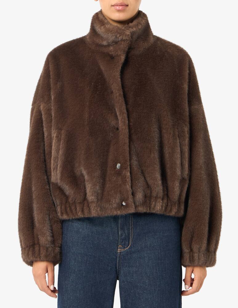 rinascente Weekend Max Mara Giaccone in finta pelliccia